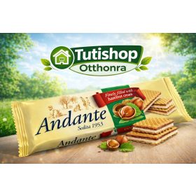 Andante Hazelnuts 130g Mogyorós krémmel töltött ostya