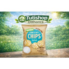 Benlian kukorica és barnarizs chips 50g Sós