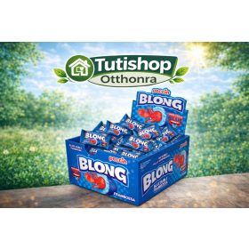   Blong Blue Bubble málna ízű nyelvfestős töltött rágógumi 5g