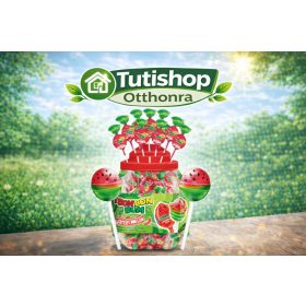   Bon bon bum Watermelon 17g Görögdinnye ízű keménycukorka rágógumi töltelékkel