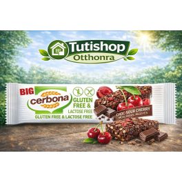 Cerbona müzli gluténmentes 35g Csokis-meggyes