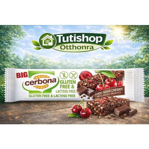 Cerbona müzli gluténmentes 35g Csokis-meggyes