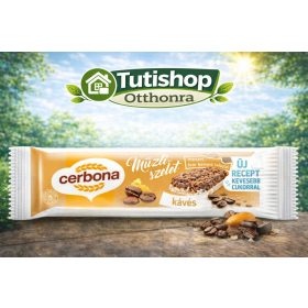 Cerbona müzliszelet 20g Kávés, fehér bevonó talppal