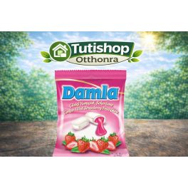   Damla Strawberry 90g Eper ízű töltelékkel töltött puhakaramella