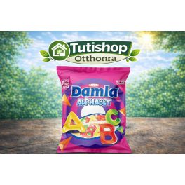Damla alphabet 80g Vegyes gyümölcs ízű gumicukorka