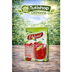   Ekland Raspberry 300g Azonnal oldódó málna ízű tea üdítőitalpor c-vitaminnal