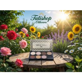   Quiz Hello Beauty eyeshadow palette - szemhéjpúder paletta 8színű 9,6g - No01