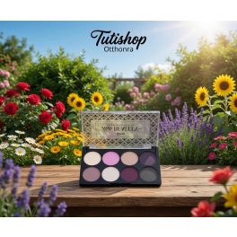   Quiz Hello Beauty eyeshadow palette - szemhéjpúder paletta 8színű 9,6g - No02