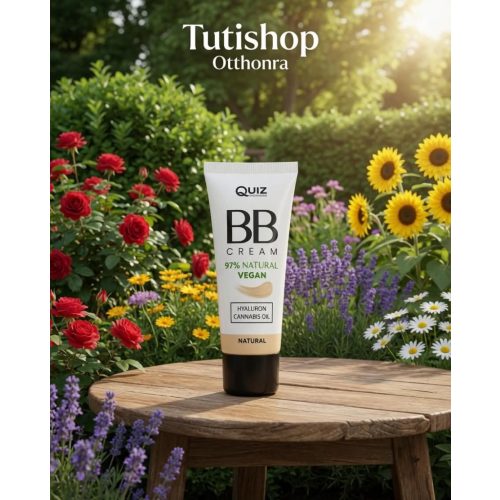 Quiz BB krém hialuronnal és kendermagolajjal 30ml - Natural