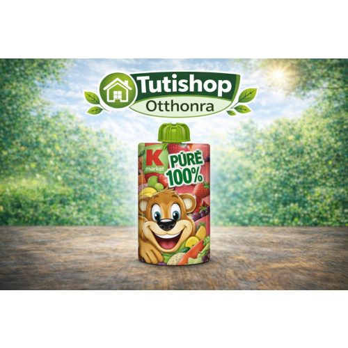 Kubu Püré 100g GÖRÖGDINNYE-alma-feketeberkenye 100%