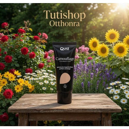 Quiz Camouflage foundation- alapozó 30ml - 04 Light Tan