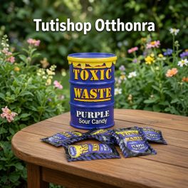   Toxic Waste Purple Drum Sour Candies 42g Lila Dobozos Savanyú Cukorkák