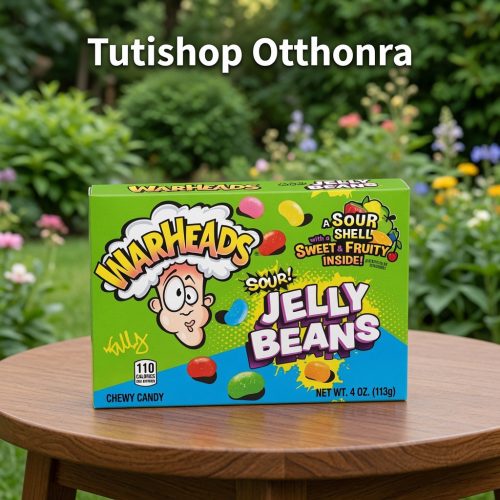 Warheads Jelly Beans Sour Candy savanyú gyümölcs dragée 113g