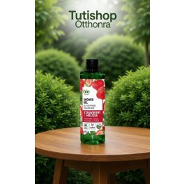 Bio Naturell krémtusfürdő 473ml Eper&melissa