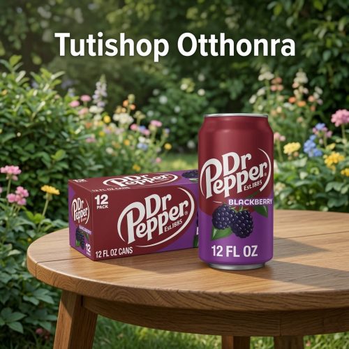 Dr. Pepper Blackberry 355ml-12pcs Szeder Ízű Szénsavas Üdítő 355ml – 12db Csomag
