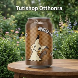   QDol Pokemon Kahlua Sparkling Water 330ml CHN Pokémon Squirtle Kóla Ízű Szénsavas Víz
