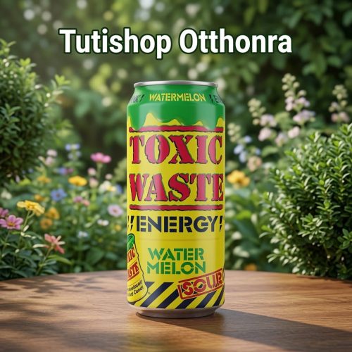 Toxic Waste Energy Drink Sour Watermelon 500ml Savanyú Görögdinnye Ízű Energiaital