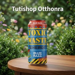   Toxic Waste Energy Blue Razz 500ml Kék Málna Ízű Energiaital