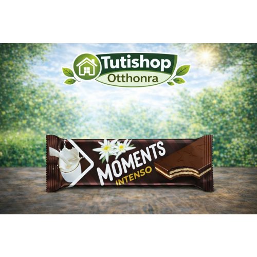 Moments INTENSO félig mártott ostya 40g Tejes (70% krémes töltelék)