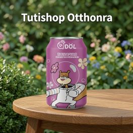   QDol Spongebob Strawberry Sparkling Drink 330ml CHN Szénsavas Eper Ízű Ital