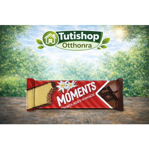 Moments szélein mártott ostya 45g Csokis-kakaós