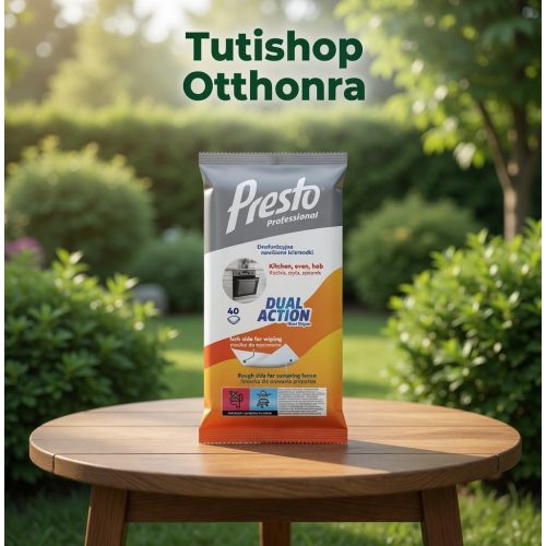 Presto Dual Action konyhai törlőkendő 40db (16db/krt)