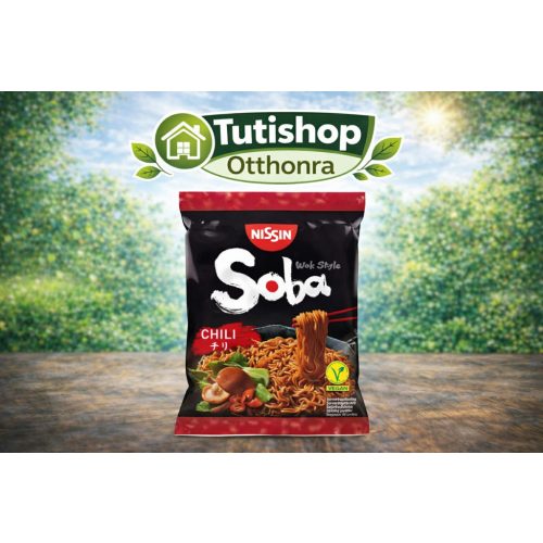 Nissin Soba instant tészta búzalisztből 111g Chili ízesítő szósszal