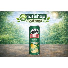   Pringles Cheese & onion 165g Sajtos-hagymás ízesítésű sós snack