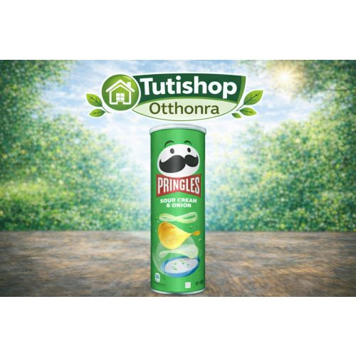 Pringles Sour cream & onion 165g Hagymás-tejfölös ízesítésű sós snack