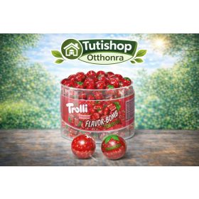 Trolli töltött gumicukor golyó 18,8g eper