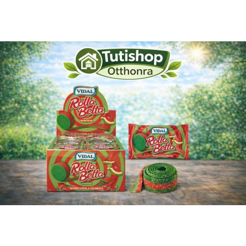 Vidal roller gumicukor 19g Watermelon, dinnye ízű