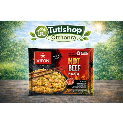 Vifon ins.búzatésztás étel 90g Hot Beef szecsuáni (Csípős)