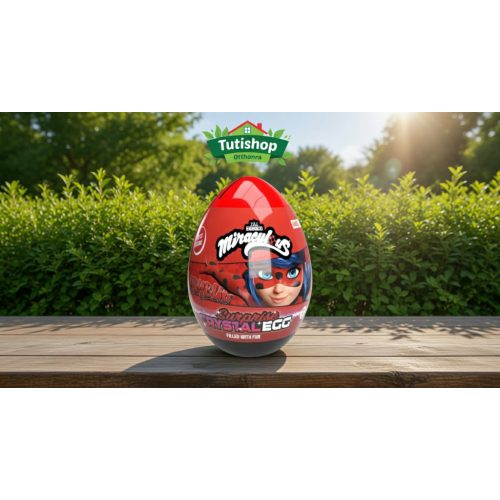 Miraculous-Katicabogár Surprise Crystal Egg Meglepetés tojás persely 16g