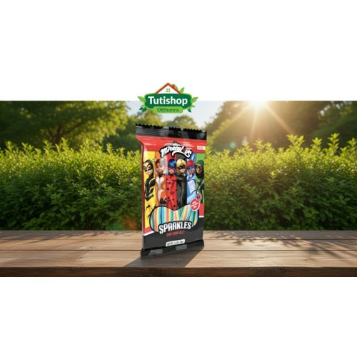 Miraculous-Katicabogár Sparkles Mix Sour Belt-Gyümölcsös savanyú gumiszíj 80g