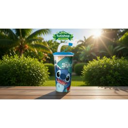 Stitch szívószálas pohár csokis keksszel 10gr