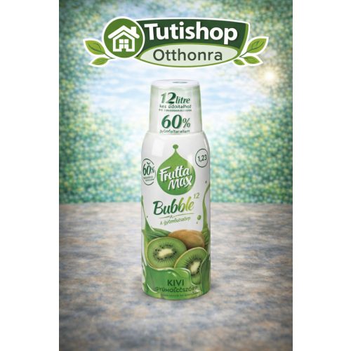 Frutta Max Bubble12 gyümölcsszörp 500ml Kiwi +DRS