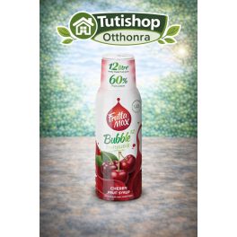 Frutta Max Bubble12 gyümölcsszörp 500ml Meggy +DRS