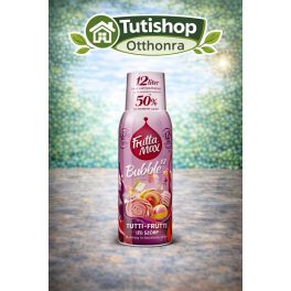 Frutta Max Bubble12 gyümölcsszörp 500ml Tutti-Frutti +DRS