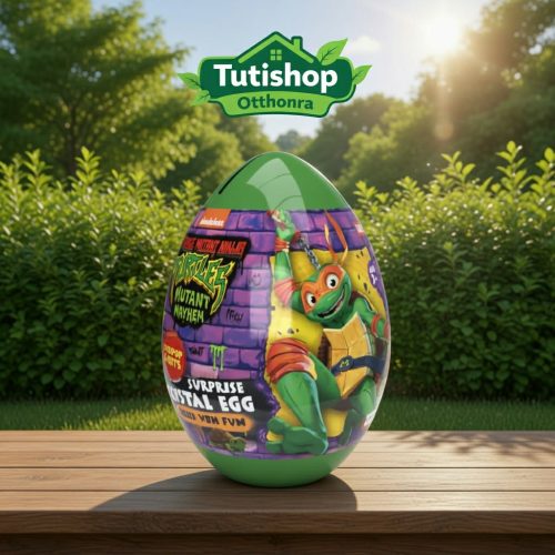 Tini Nindzsa Teknőcök Surprise Crystal Egg Meglepetés tojás persely 16g 