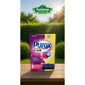 Purox Duo Caps mosógél kapszula 22db Color