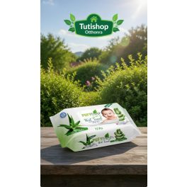 Pufy baby törlőkendő 72db Aloe Vera műanyag kupakos