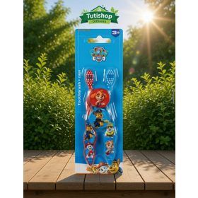 Mancs Őrjárat gyermek fogkefe kupakkal 2db-os