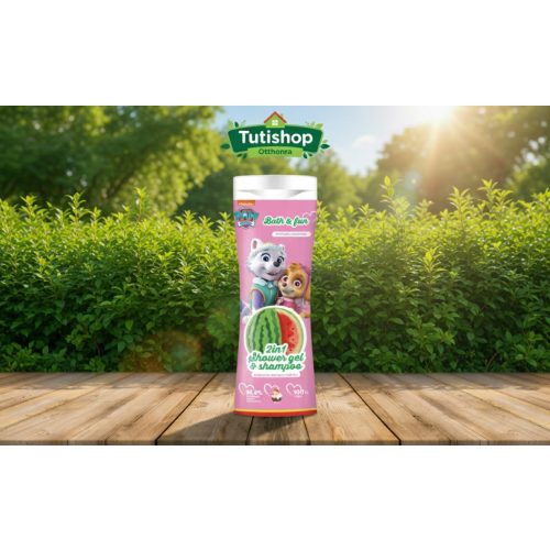 Mancs őrjárat tusfürdő és sampon 2in1 300ml Görögdinnye