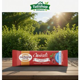   Cerbona müzliszelet piros gyümölcsös hozz.cukor nélkül 20g