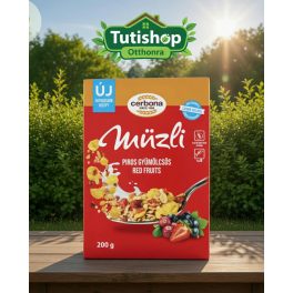 Cerbona müzli piros gyümölcsös 200g