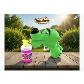 Buborékfújó pisztoly szett Tájgör zacskóban