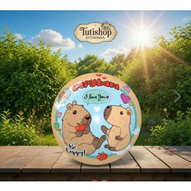 Capybara szerelem 23 cm - gumilabda