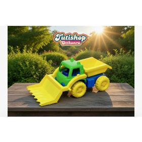 Homokozó dömper lapáttal