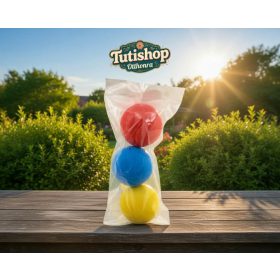 Szivacslabda szett*3 tasakban