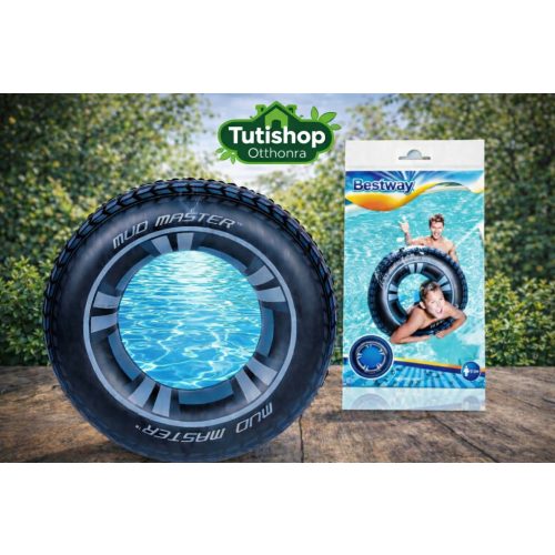 Bestway autókerék úszóöv - 91 cm 